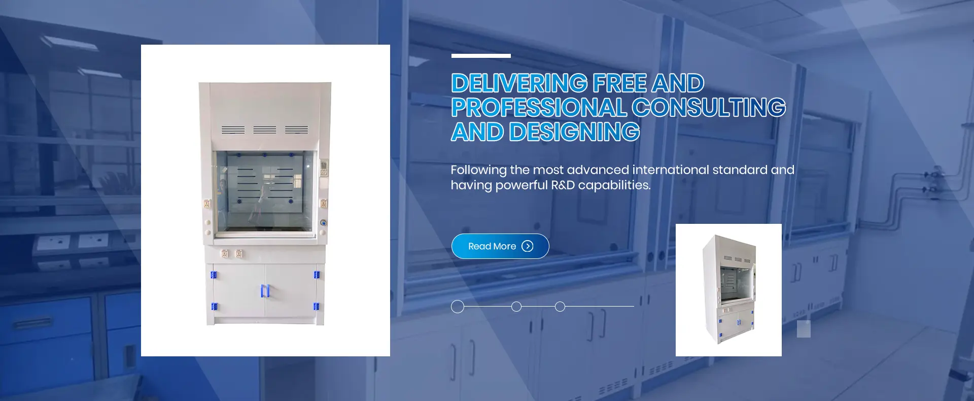Laboratory Furniture In Steel and Wood