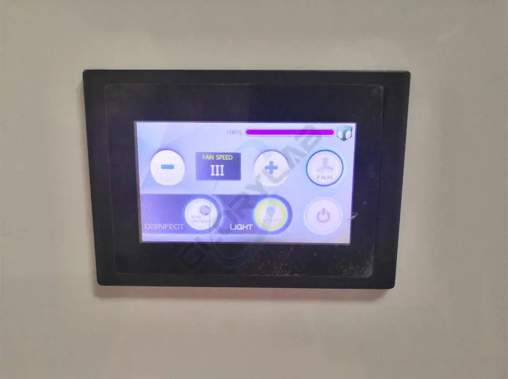 Controller of ductless fume hood