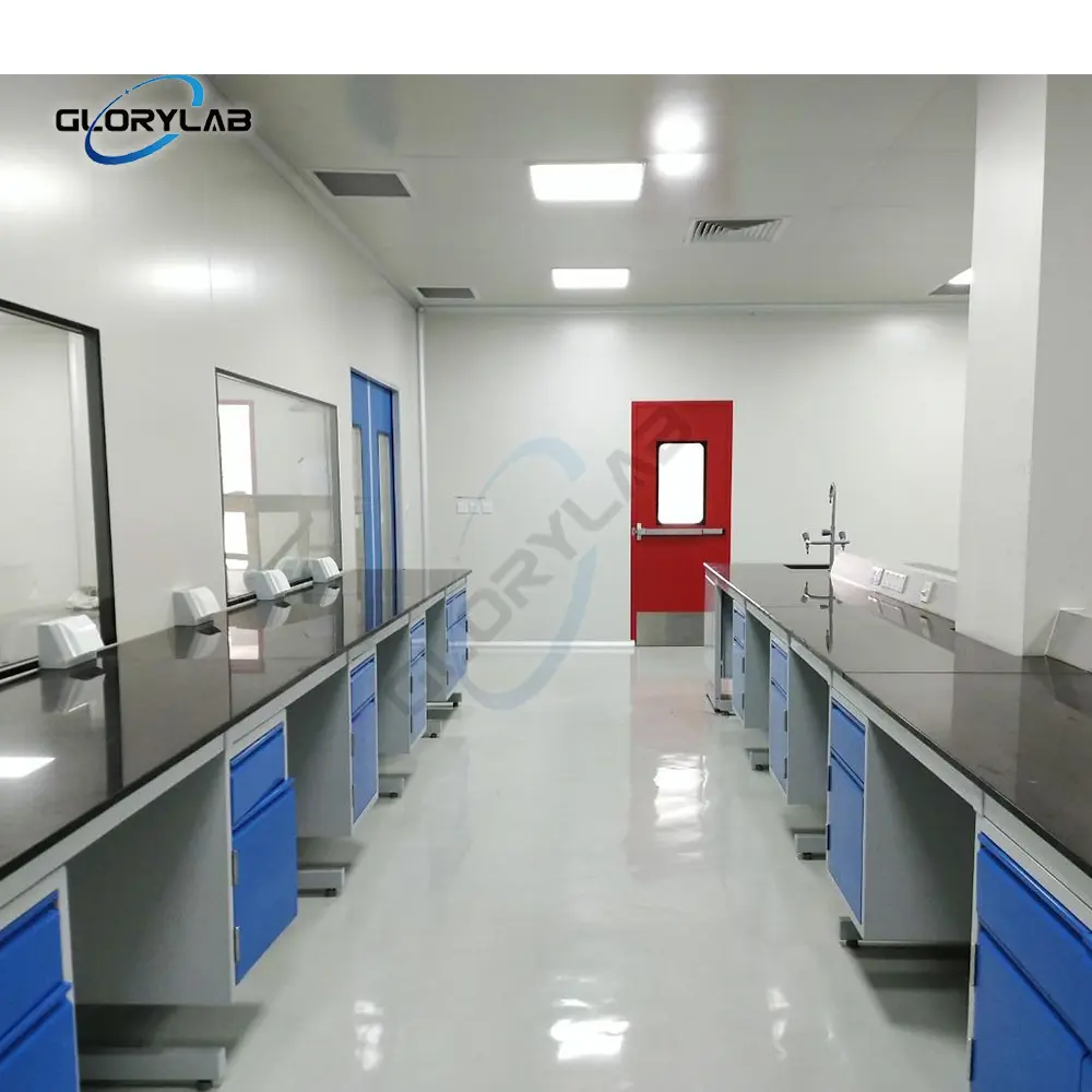 Steel Frame University Laboratory Bench Lab Table