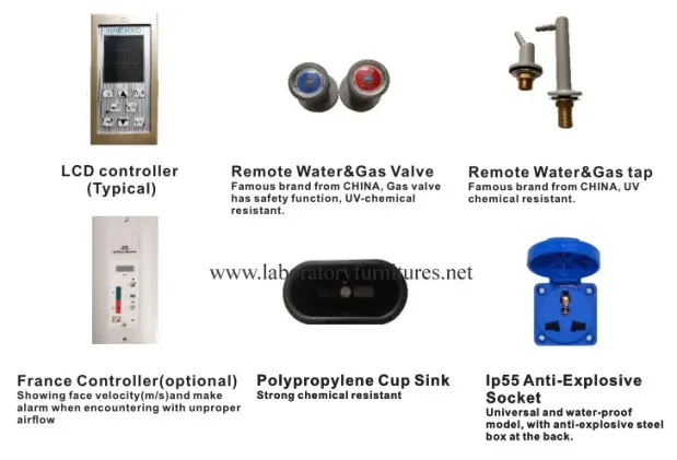 accessories of fume hood