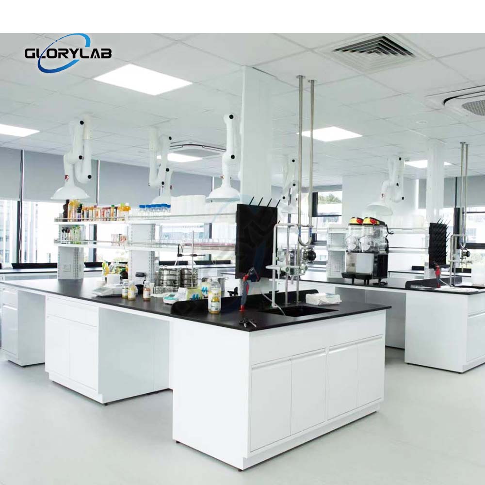 Pharmaceutical Laboratory Island Bench Steel Central Furniture
