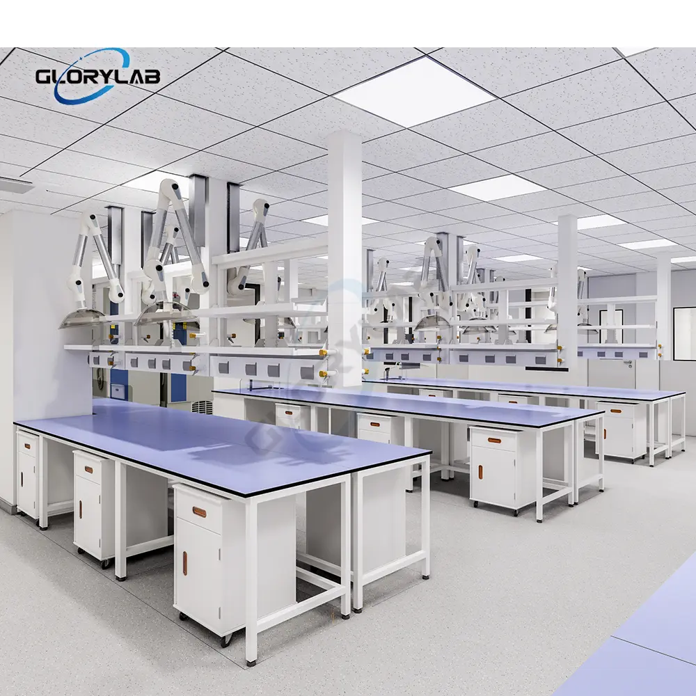 Steel Lab Furniture Metal Laboratory Bench from CHINA